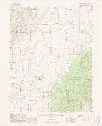 Reese River Butte 1988 topographic map thumbnail