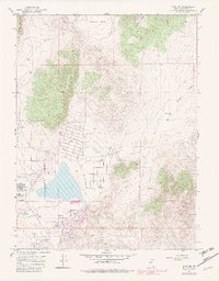 Reno NE 1967 topographic map thumbnail