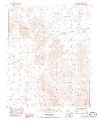 Point of Rocks 1984 topographic map thumbnail