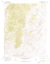 Portuguese Mtn 1968 topographic map thumbnail