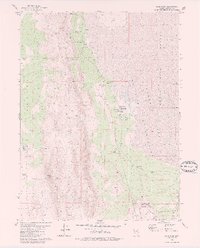 Sand Pass 1980 topographic map thumbnail