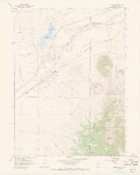 Tecoma 1967 topographic map thumbnail