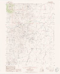 Tenabo 1985 topographic map thumbnail