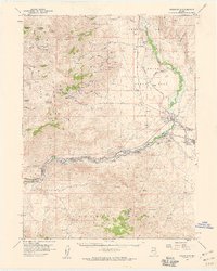 Wadsworth 1957 topographic map thumbnail