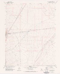 Warm Springs 1968 topographic map thumbnail