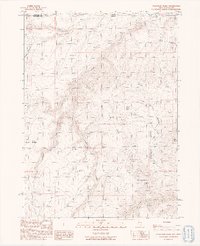 Washburn Basin 1991 topographic map thumbnail