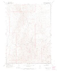 Welches Canyon 1968 topographic map thumbnail