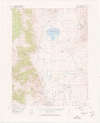 Wellington 1957 topographic map thumbnail