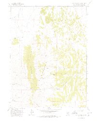 Wine Cup Ranch SW 1968 topographic map thumbnail