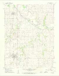 Adrian 1961 topographic map thumbnail