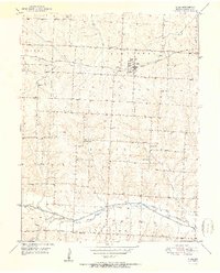 Alma 1951 topographic map thumbnail