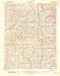 Bado 1943 topographic map thumbnail