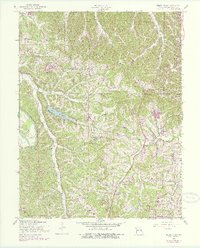 Belew Creek 1954 topographic map thumbnail