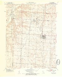 Belton 1953 topographic map thumbnail