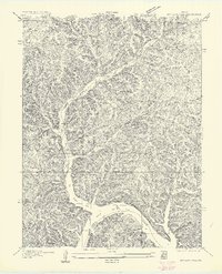 Boylers Mill 1957 topographic map thumbnail