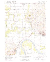 Brunswick West 1951 topographic map thumbnail