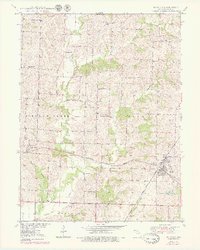 Bucklin 1950 topographic map thumbnail
