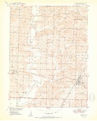 Bucklin 1950 topographic map thumbnail