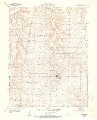 Bunceton 1953 topographic map thumbnail