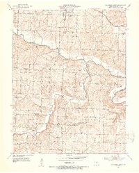 California South 1951 topographic map thumbnail