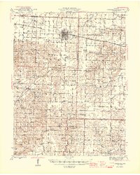 Centralia 1945 topographic map thumbnail