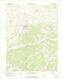 Cole Camp 1961 topographic map thumbnail