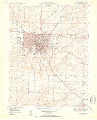 Columbia 1950 topographic map thumbnail