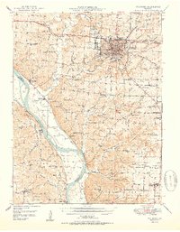 Columbia 1950 topographic map thumbnail