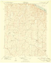 Crosstown 1948 topographic map thumbnail