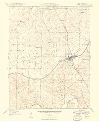 Cuba 1948 topographic map preview