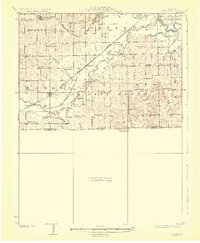 Dawn 1924 topographic map thumbnail