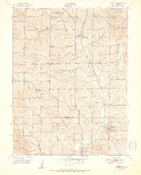 Dearborn 1951 topographic map thumbnail