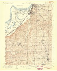 Dearborn 1927 topographic map thumbnail