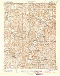 Drynob 1943 topographic map thumbnail