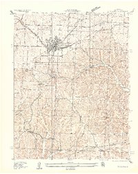 Eldon 1935 topographic map thumbnail