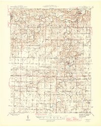 Florida 1945 topographic map thumbnail