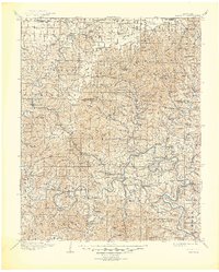 Forsyth 1907 topographic map preview
