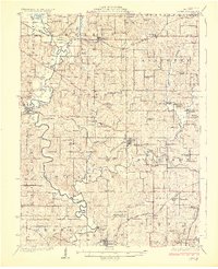 Gower 1925 topographic map preview