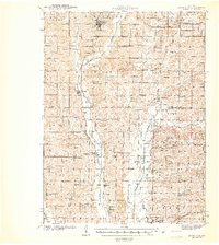 Grant City 1942 topographic map thumbnail