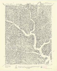 Gravois Mills 1957 topographic map thumbnail