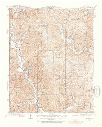 Greenville 1934 topographic map thumbnail