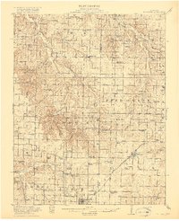 Halltown 1919 topographic map thumbnail