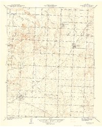 Harwood 1940 topographic map thumbnail