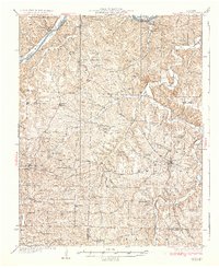 Iberia 1937 topographic map thumbnail