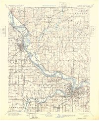 Kansas City 1894 topographic map thumbnail