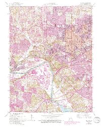 Kirkwood 1954 topographic map thumbnail