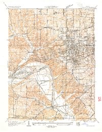 Kirkwood 1933 topographic map thumbnail