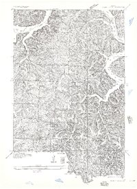 Knobby Creek 1935 topographic map thumbnail