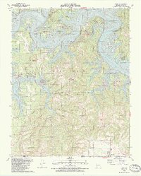 Lampe 1989 topographic map thumbnail
