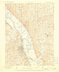 Leavenworth 1910 topographic map thumbnail